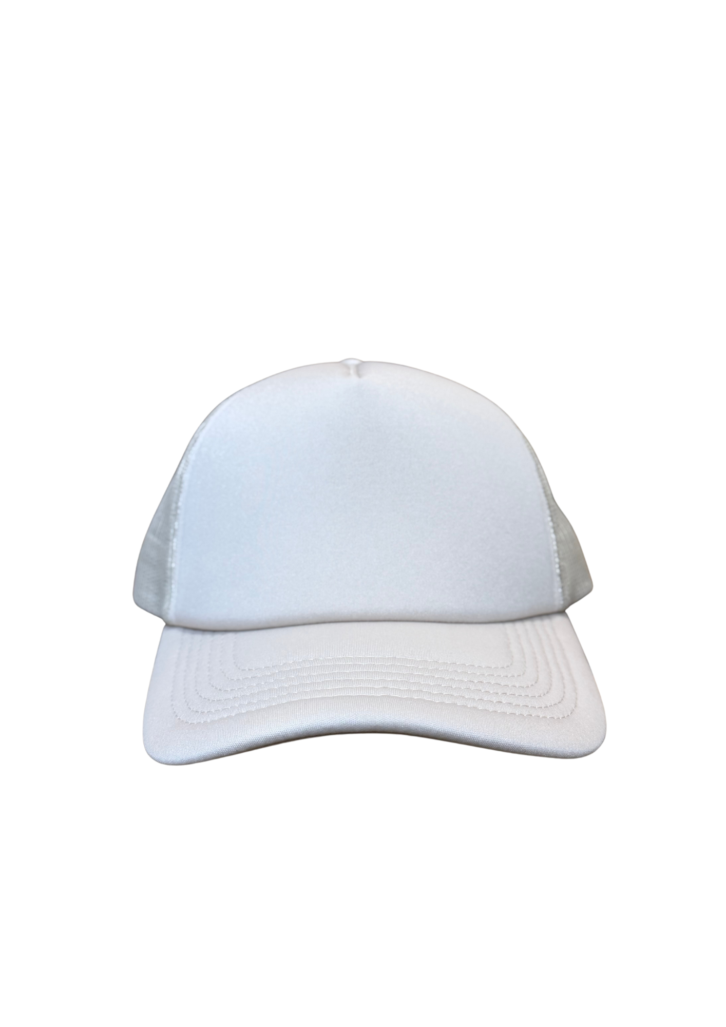 Mesh Beige trucker hat
